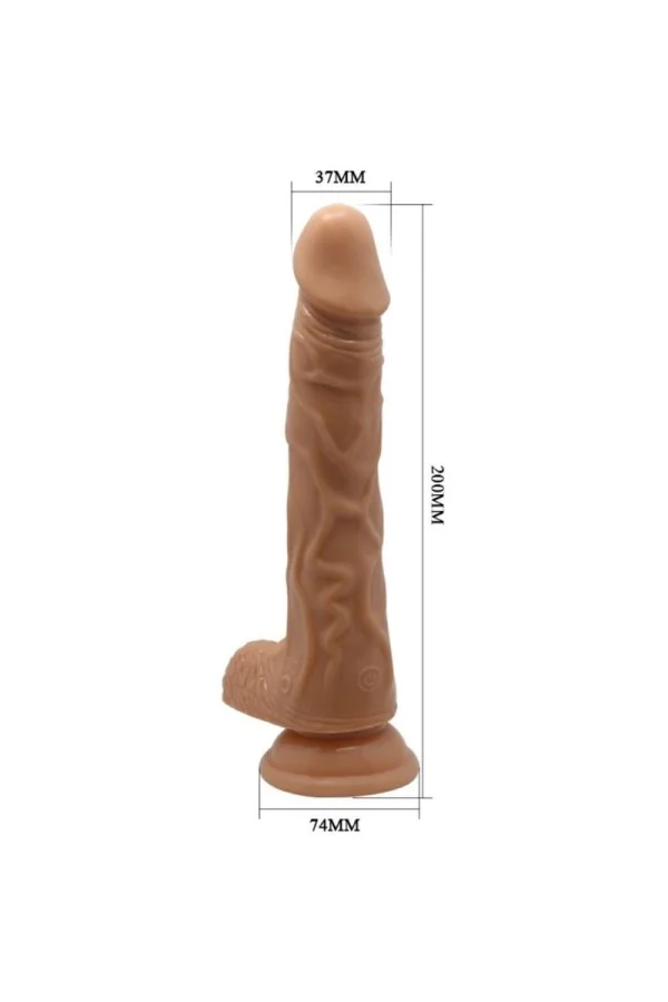 Bodach Stossender & Vibrierender Dildo 20cm von Baile Dildos kaufen - Fesselliebe