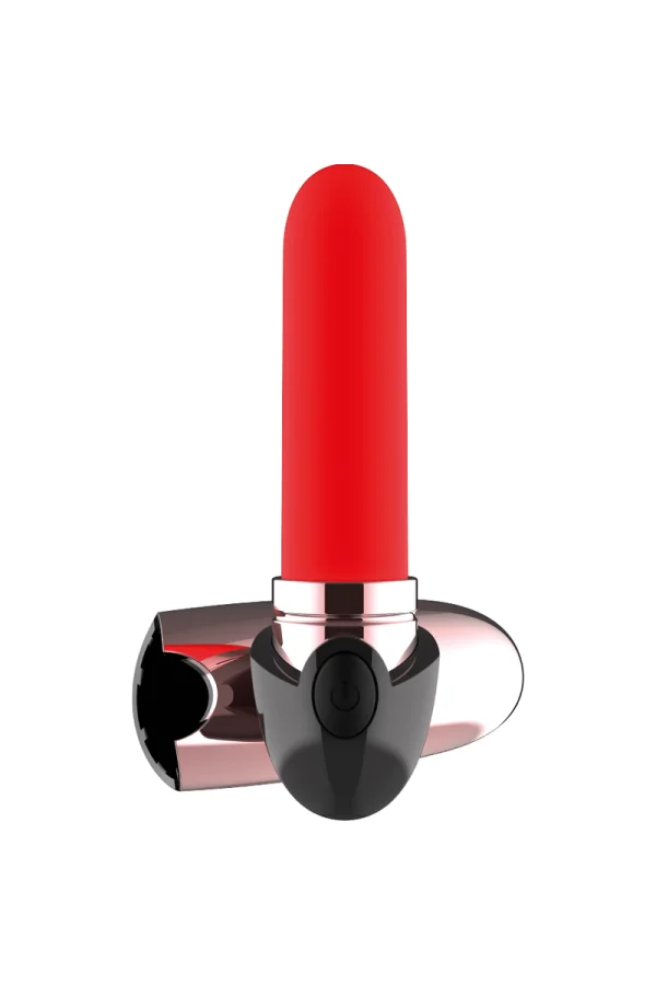 Luxe Wiederaufladbar Vibratory Lipstick Schwarz / Gold von Coquette Toys kaufen - Fesselliebe