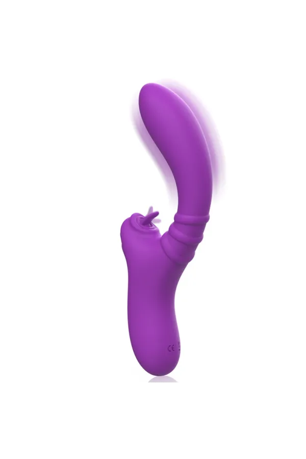 Harry Vibrator Flexibel mit Lila Zunge von Intense Fun kaufen - Fesselliebe