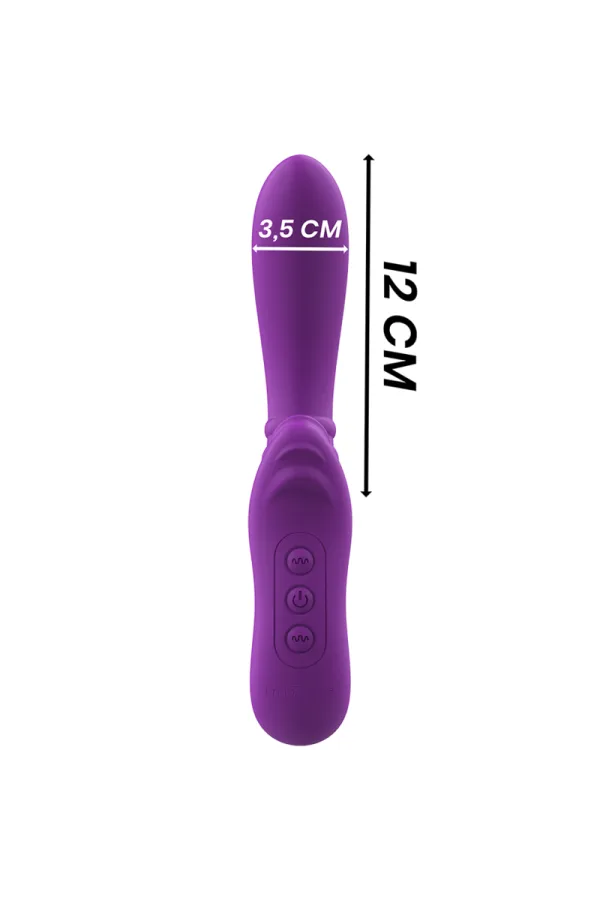 Harry Vibrator Flexibel mit Lila Zunge von Intense Fun kaufen - Fesselliebe