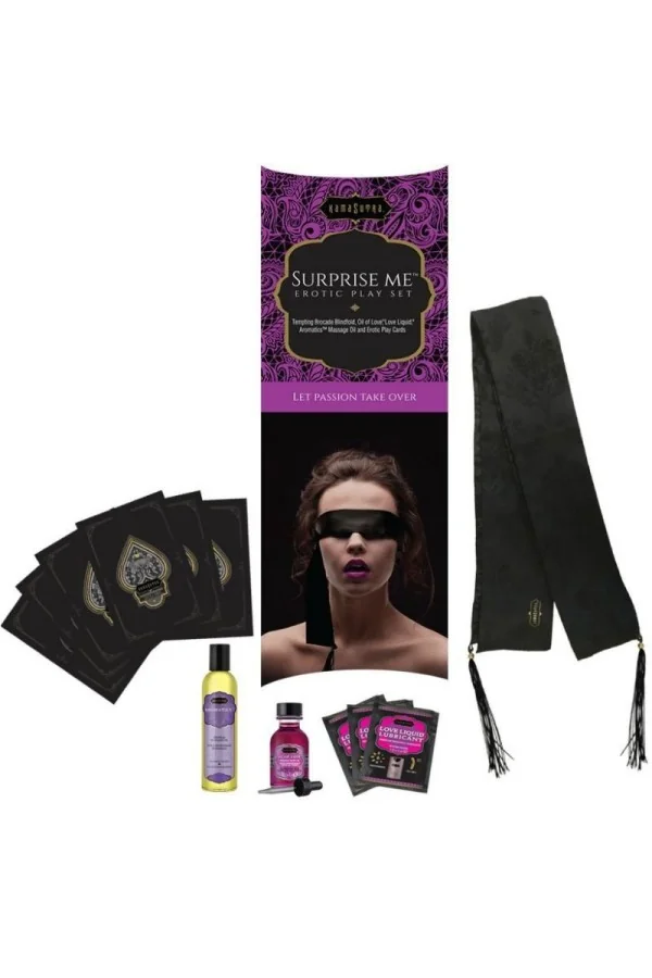 Surprise Me Erotic Play Set von Kamasutra Cosmetics kaufen - Fesselliebe