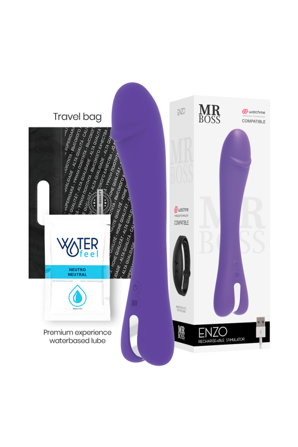 Enzo Vibrator Watchme Drahtlos-Technologie Kompatibel von Mr. Boss kaufen | Fesselliebe