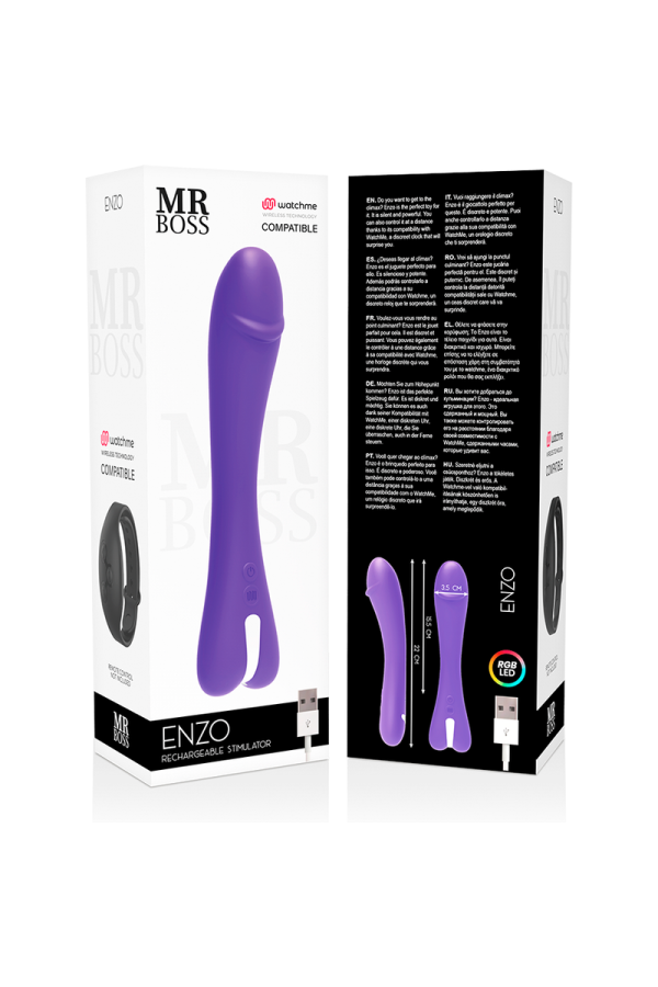Enzo Vibrator Watchme Drahtlos-Technologie Kompatibel von Mr. Boss kaufen | Fesselliebe