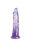 King Cock Clear - Realistischer Penis 19,7 Cm Lila von King Cock kaufen - Fesselliebe