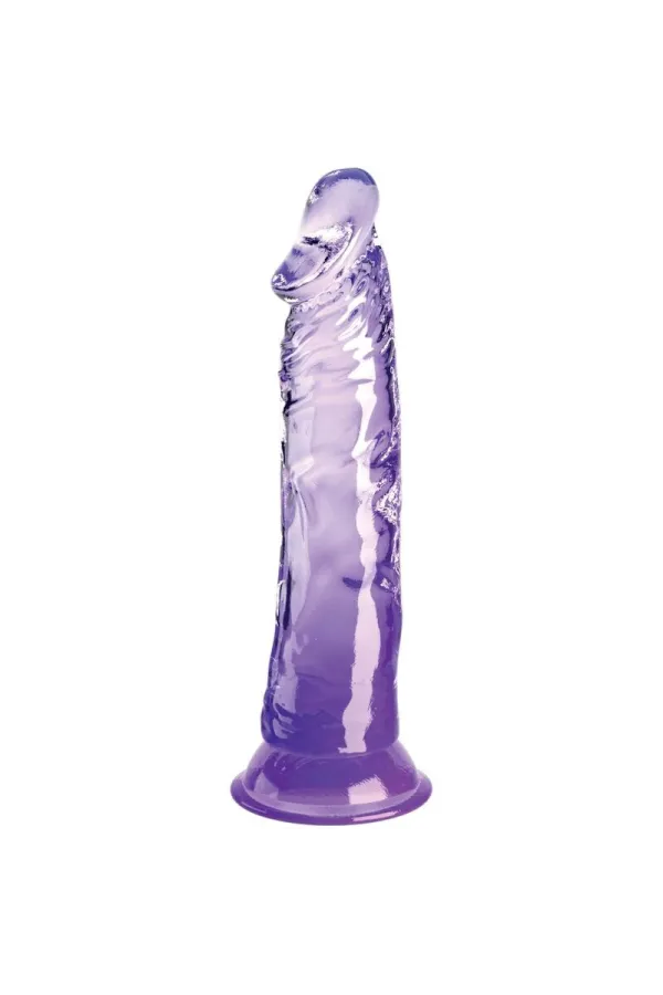 King Cock Clear - Realistischer Penis 19,7 Cm Lila von King Cock kaufen - Fesselliebe