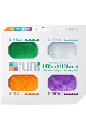 Uni Variety Masturbator Fingerhühsch Packung 4 Stück von Tenga kaufen | Fesselliebe