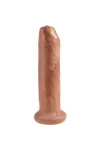 Unbeschnittener Realistischer Dildo 17,8 cm Karamell von King Cock kaufen - Fesselliebe