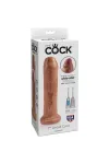 Unbeschnittener Realistischer Dildo 17,8 cm Karamell von King Cock kaufen - Fesselliebe