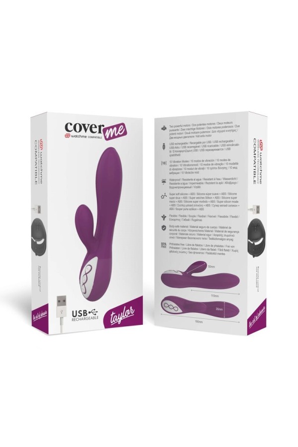 Taylor-Vibrator, Kompatibel mit der Wireless-Technologie von Watchme von Coverme kaufen | Fesselliebe