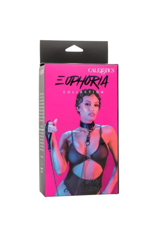 CALIFORNIA EXOTICS - EUPHORIA HALSBAND MIT KETTENLEINE kaufen - Fesselliebe