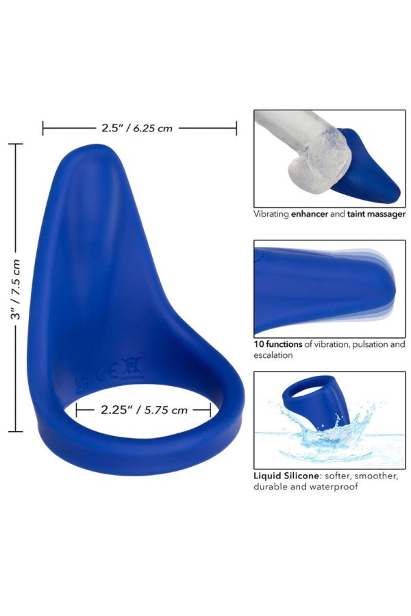 Admiral Dammmassager Blau von Calexotics kaufen | Fesselliebe