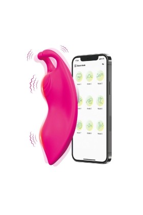 Honeybee Tragbares Höschenvibrator G-Spot Fuchsia -mit kostenloser App von Armony Wearables kaufen | Fesselliebe
