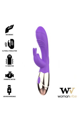 Viora Silicone Rechargeable Vibrator von Womanvibe kaufen | Fesselliebe