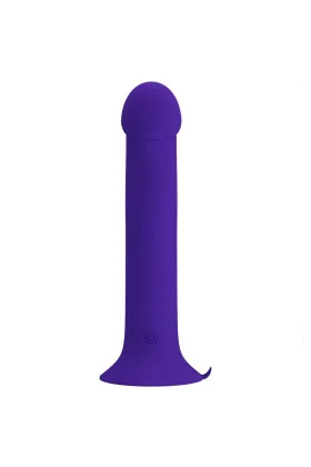 Murray Youth Vibrierender Dildo & Wiederaufladbarer Violett von Pretty Love Led