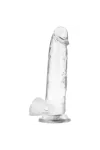 Klarer Dildo mit Hoden 22 X 4.6cm von X Ray kaufen - Fesselliebe