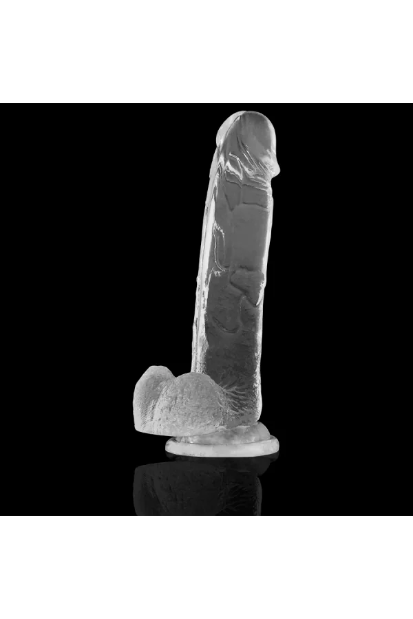 Klarer Dildo mit Hoden 22 X 4.6cm von X Ray kaufen - Fesselliebe