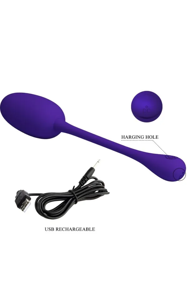 PRETTY LOVE - KNUCKER PURPLE WIEDERAUFLADBARES VIBRATIONS-EI kaufen - Fesselliebe