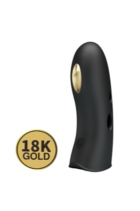 Marico Schwarze Elektrostimulator-Fingerhülle von Pretty Love Male kaufen | Fesselliebe