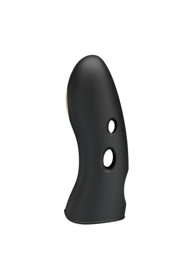 Marico Schwarze Elektrostimulator-Fingerhülle von Pretty Love Male kaufen | Fesselliebe