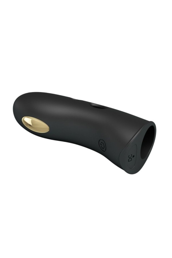 Marico Schwarze Elektrostimulator-Fingerhülle von Pretty Love Male kaufen | Fesselliebe