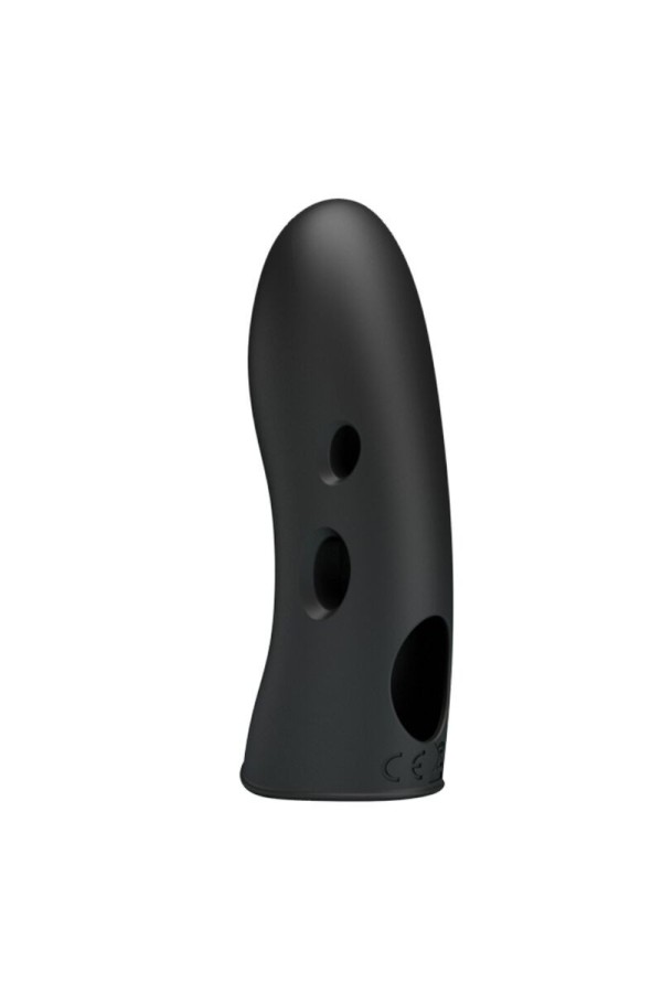 Marico Schwarze Elektrostimulator-Fingerhülle von Pretty Love Male kaufen | Fesselliebe