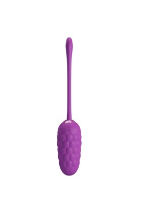 Vibrierendes Ei mit Lila wiederaufladbarer Meerestextur von Pretty Love Smart kaufen | Fesselliebe