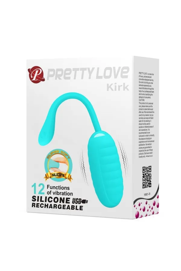 PRETTY LOVE - KIRK HELLGRÜNES WIEDERAUFLADBARES VIBRATIONS-EI kaufen - Fesselliebe