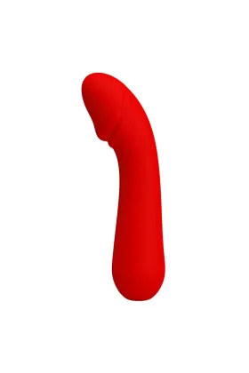 Cetus Wiederaufladbarer Vibrator Rot von Pretty Love Smart