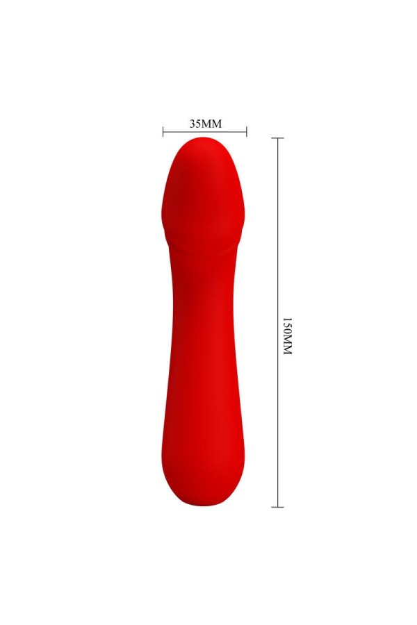 Cetus wiederaufladbarer Vibrator Rot von Pretty Love Smart kaufen | Fesselliebe