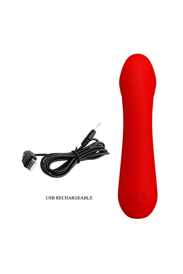 Cetus wiederaufladbarer Vibrator Rot von Pretty Love Smart kaufen | Fesselliebe