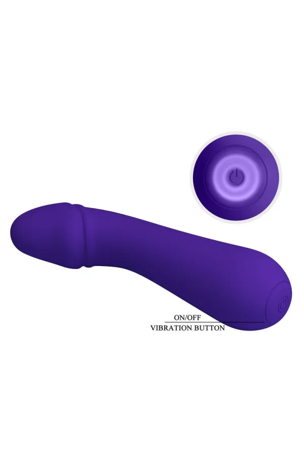 PRETTY LOVE - CETUS WIEDERAUFLADBARER VIBRATOR LILA kaufen - Fesselliebe