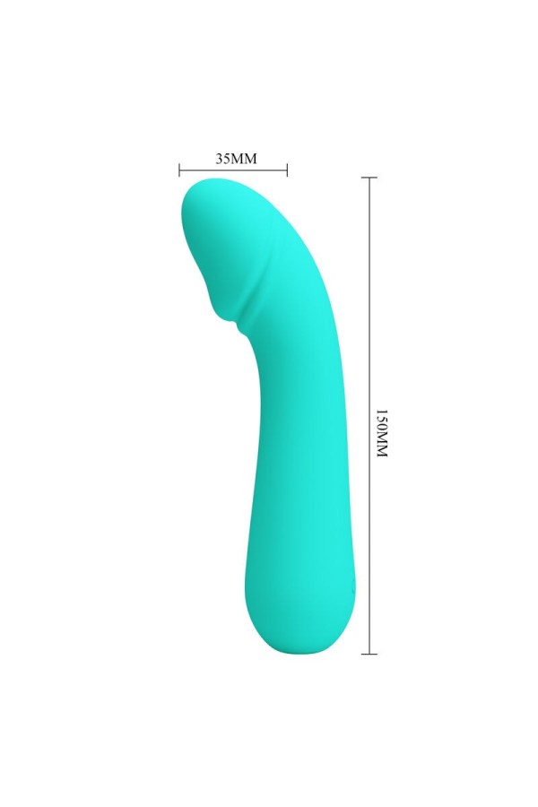 Cetus wiederaufladbarer Vibrator Aqua Green von Pretty Love Smart kaufen | Fesselliebe