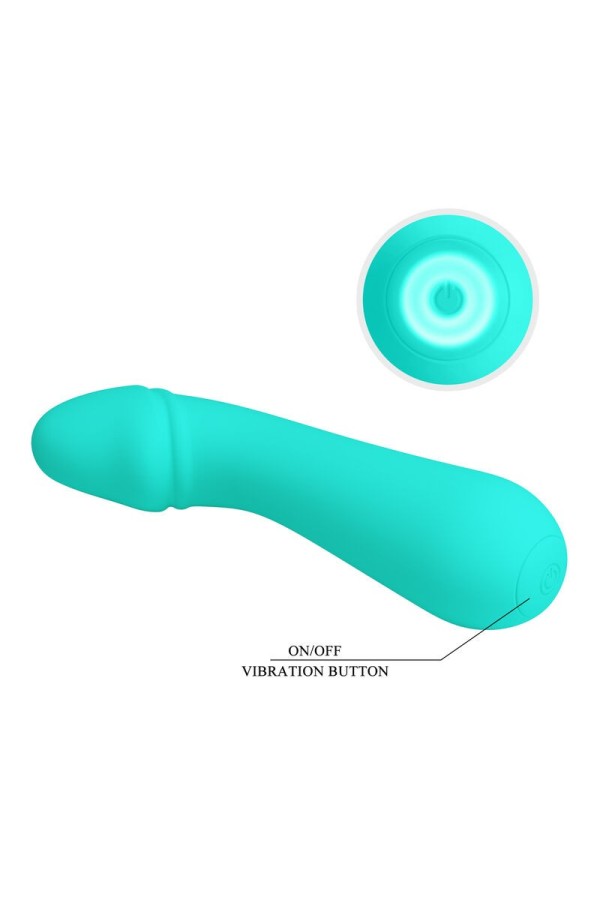 Cetus wiederaufladbarer Vibrator Aqua Green von Pretty Love Smart kaufen | Fesselliebe