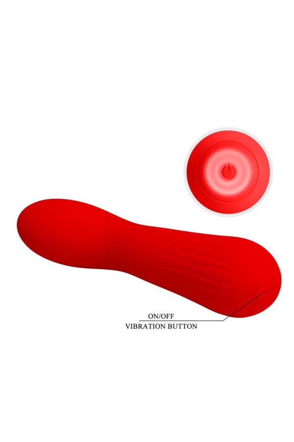 Faun wiederaufladbarer Vibrator Rot von Pretty Love Smart kaufen | Fesselliebe