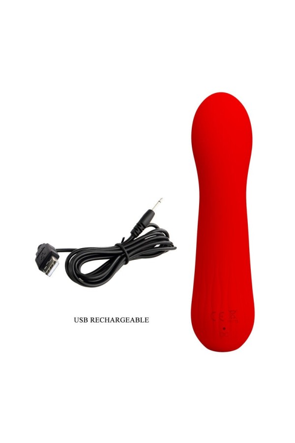 Faun wiederaufladbarer Vibrator Rot von Pretty Love Smart kaufen | Fesselliebe