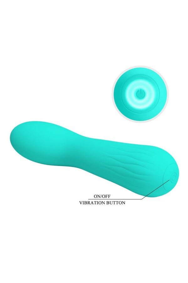 Faun wiederaufladbarer Vibrator Aquagrün von Pretty Love Smart kaufen | Fesselliebe