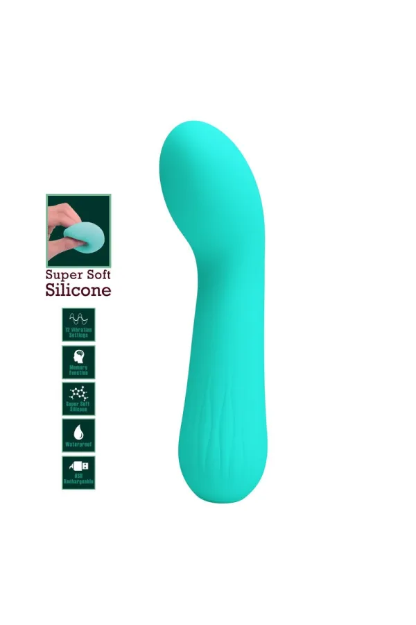 PRETTY LOVE - FAUN WIEDERAUFLADBARER VIBRATOR AQUAGRÜN kaufen - Fesselliebe