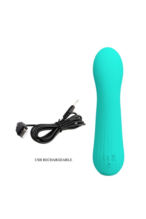 Faun wiederaufladbarer Vibrator Aquagrün von Pretty Love Smart kaufen | Fesselliebe