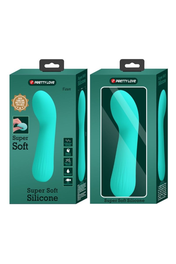 Faun wiederaufladbarer Vibrator Aquagrün von Pretty Love Smart kaufen | Fesselliebe