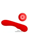 PRETTY LOVE - PRESCOTT WIEDERAUFLADBARER VIBRATOR ROT kaufen - Fesselliebe