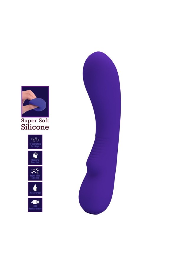 Prescott wiederaufladbarer Vibrator Lila von Pretty Love Smart kaufen | Fesselliebe