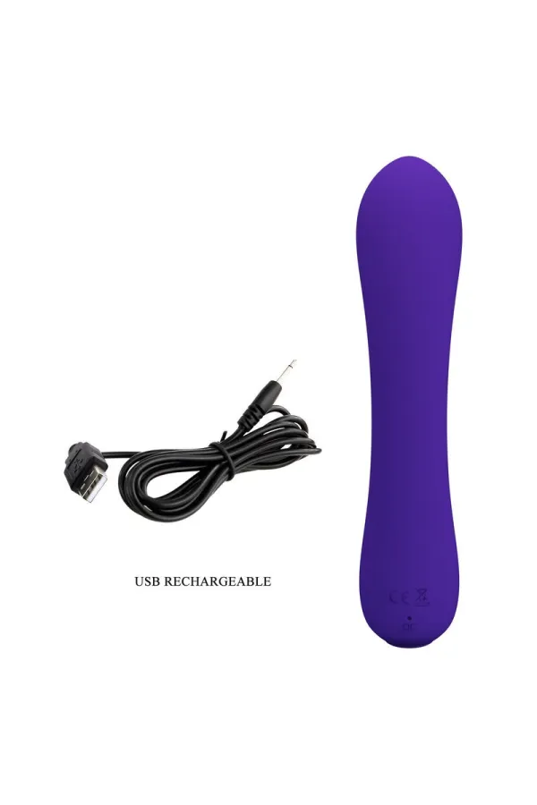 PRETTY LOVE - PRESCOTT WIEDERAUFLADBARER VIBRATOR LILA kaufen - Fesselliebe