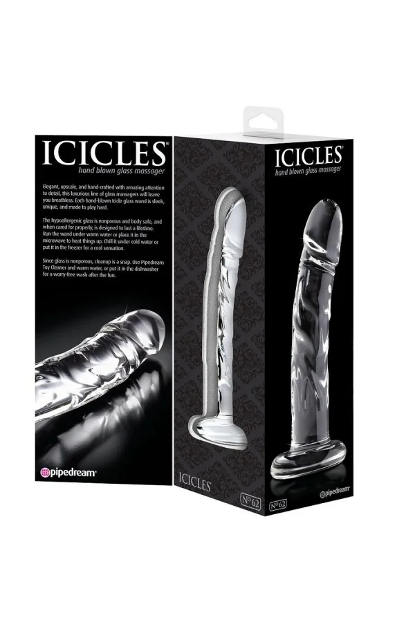 Icicles Nummer 62 Handgeblasener Glasmassager von Icicles kaufen - Fesselliebe