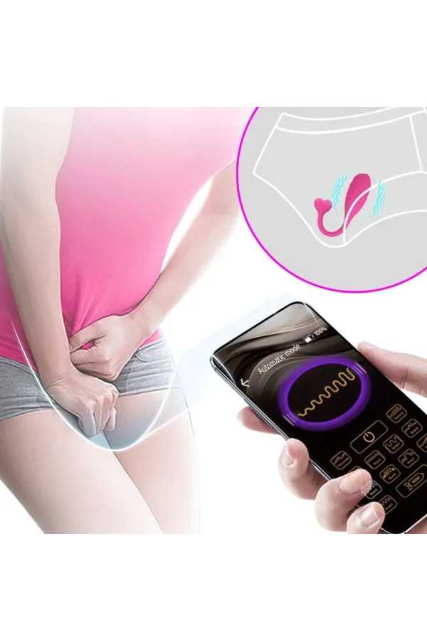 App-Gesteuertes Rosa Vibrations-Ei von Pretty Love Smart kaufen - Fesselliebe