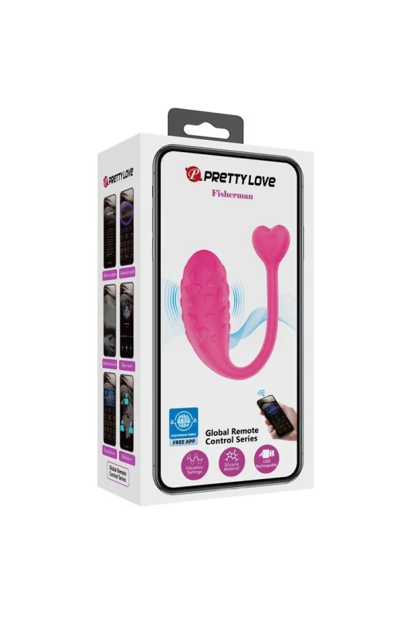 App-Gesteuertes Rosa Vibrations-Ei von Pretty Love Smart kaufen - Fesselliebe