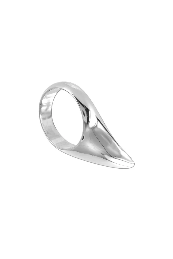 Teardrop Penisring in Tropfenform Metall von Metal Hard kaufen - Fesselliebe