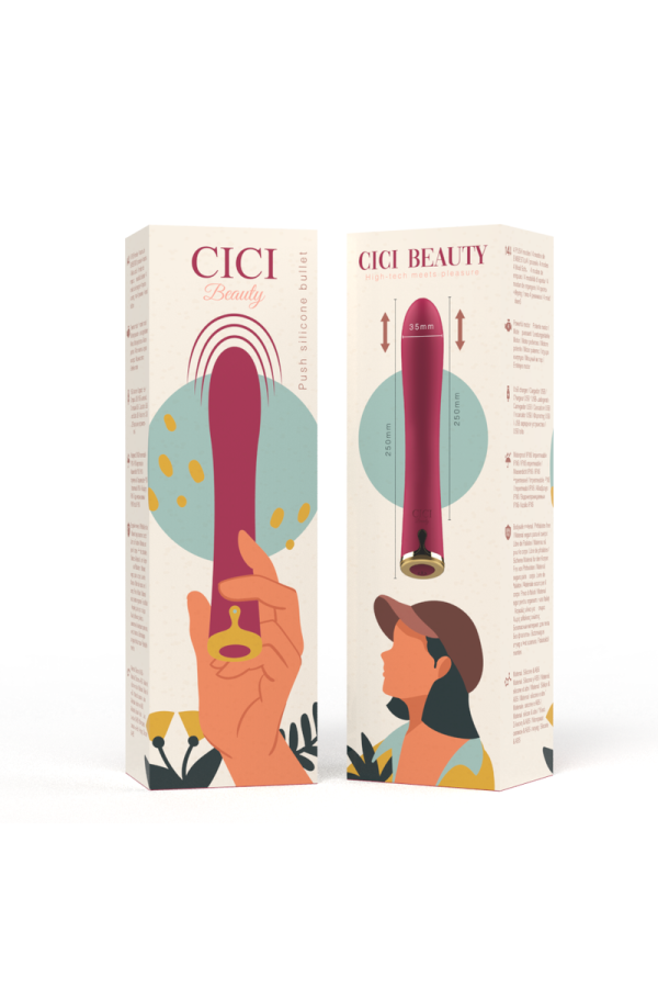 Premium Silikon Push Bullet von Cici Beauty kaufen | Fesselliebe