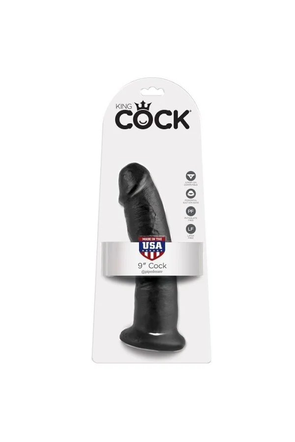 King Cock 9" Cock Schwarz 22,9 Cm von King Cock kaufen - Fesselliebe