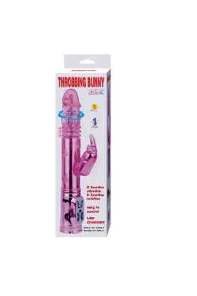 Pochender Bunny Pink Rampant Rotator von Baile Rotations