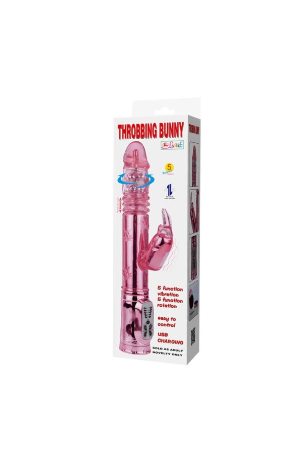 Pochender Bunny Pink Rampant Rotator von Baile Rotations kaufen | Fesselliebe